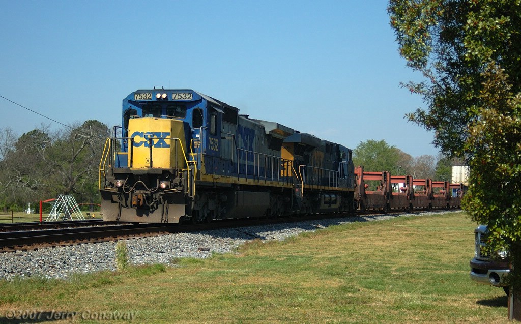 Container Train at Kingston